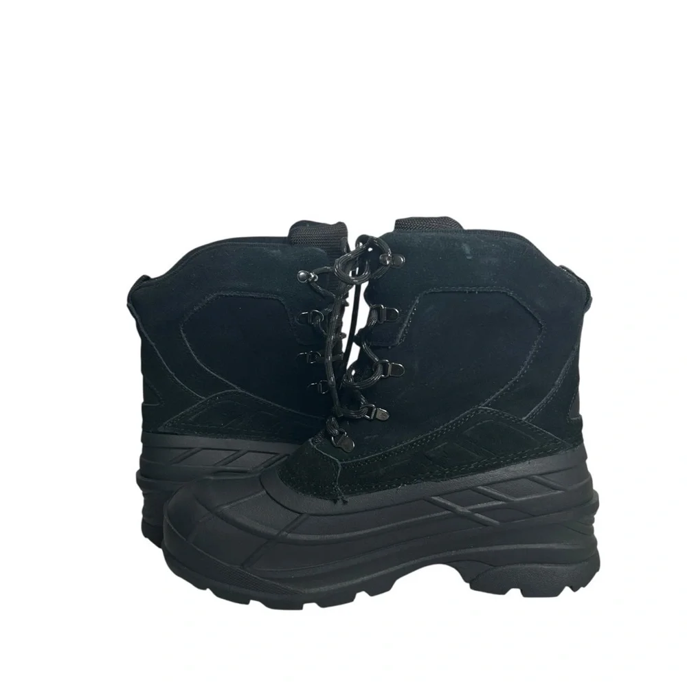 Kamik Fargo 2 Snow Boot Black Waterproof Insulated Weather Boots Men's Size 10